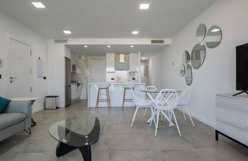San Juan de los Terreros Apartment | New, modern and central apartment two minutes from the beach.