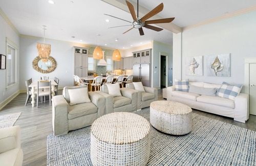 Bel Air House | New. Magnificent, Gulf Front Home. Beach Blessing! 7Br, Pool, sleeps 22