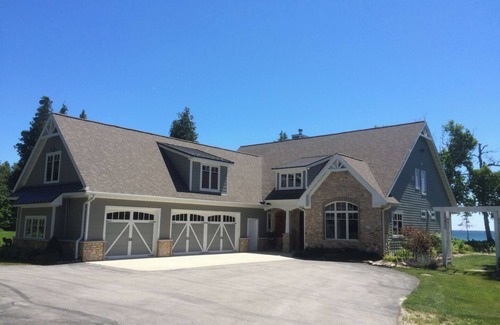 Baileys Harbor House | NEW MILLION DOLLAR PROPERTY, 250' PRIVATE SHORELINE on 3.5 ACRES