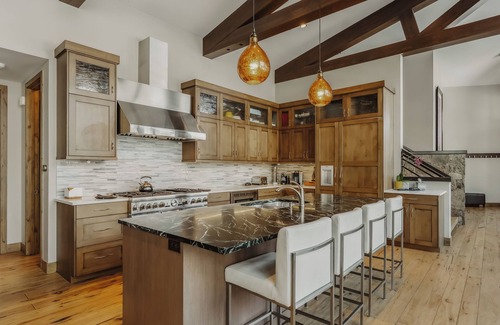 Weisshorn House | New Modern Chalet by InvitedHome | Shuttle to Ski, Lounges, Deck, Firepit, Views