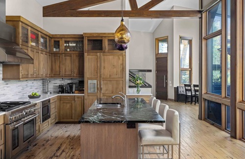 Weisshorn House | New Modern Chalet by InvitedHome | Shuttle to Ski, Lounges, Deck, Firepit, Views