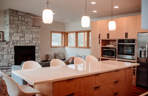 Balsam Lake House | New Modern Lake House at Balsam Lake