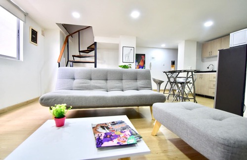 Bogota Apartment | NEW! MODERN & LUMINOUS DUPLEX 2BEDS/CHAPINERO