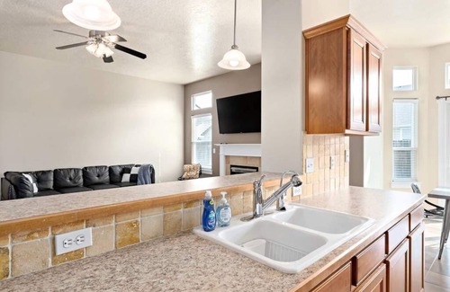 Meridian House | NEW! Modern Meridian vacation home - Foosball, Air Hockey, Steps from POOL