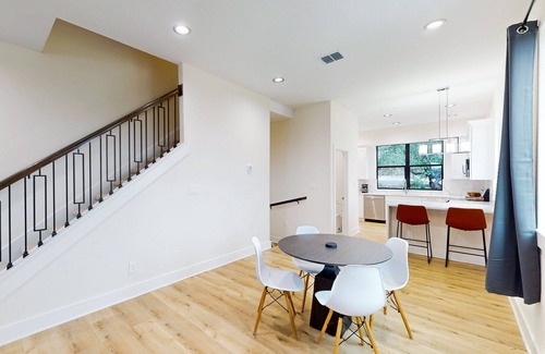 Wetmore Condo | New modern town home with full kitchen, living room & top floor balcony