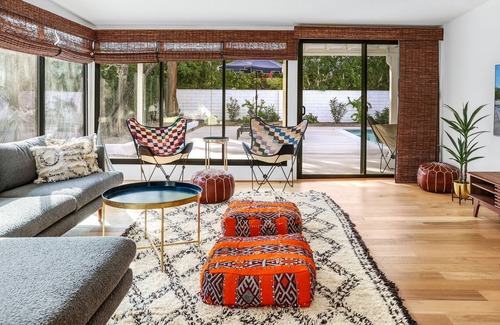 Sunrise Vista Chino House | NEW: Palm Springs Oasis w. Saltw. Pool, Spa, Views, Close to Downtown, Sleeps 8