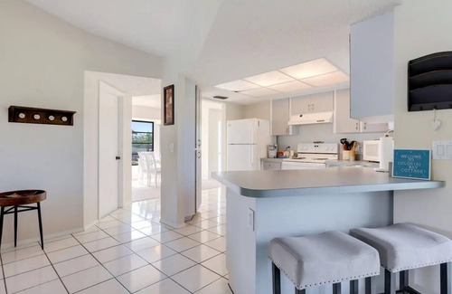 Venice Cottage | New Pool! - Tropical Waterfront Cottage -Dock & Optional Boat