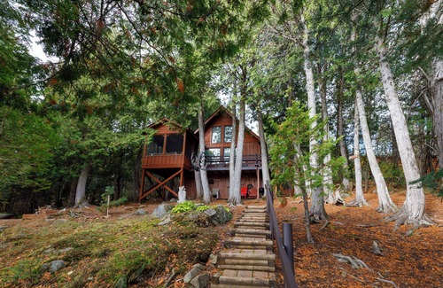 Grand Marais Cabin | NEW POPLAR LAKE LISTING! "Up the Gunflint Trail!" 2 bdrm., 1 ba. lakefront cabin