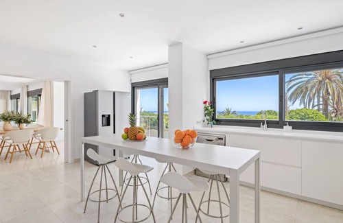 Ibiza Town Villa | New Property By Owner That Enjoys Sea Views , Near Town