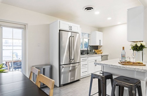 Oak Park House | NEW Property! Heated Pool Minutes to Old Town