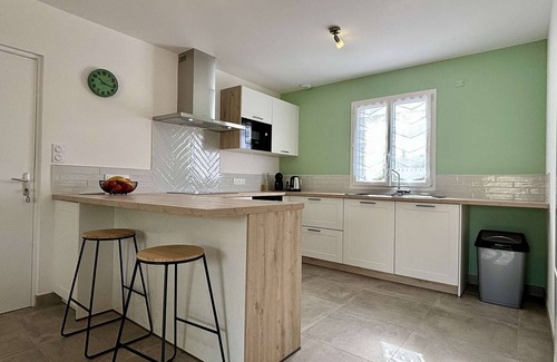 Dolus-d'Oleron House | New Quiet House, Sleeps 4, Close to Beach and Shops