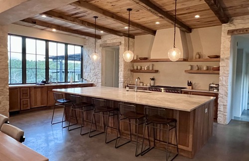 Johnson City Resort | New Ranch home~ in Johnson City, TX Hill Country Rustic Modern Hacienda