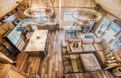 Saint Mary's Cabin | New Remodel! Cabin with Rocky Mountain Views! Venture Out, Relax in the Hot Tub!