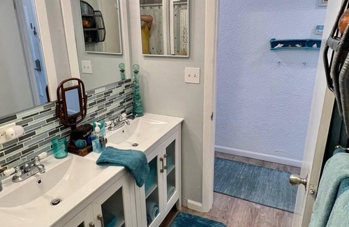 Estate Golden Rock Condo | New! remodeled 1 bedroom condo ON THE BEACH!
