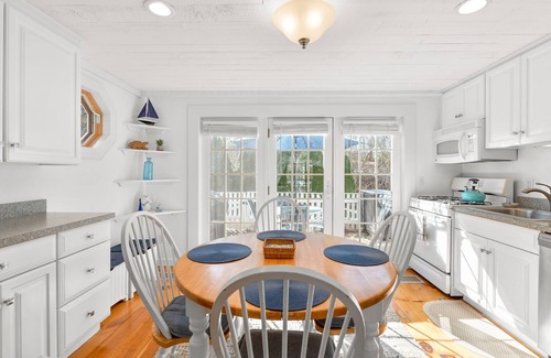 Mashpee Condo | New Rental-Maushop Village, 2-bedroom, 1.5 baths, A/C, patios & private beach