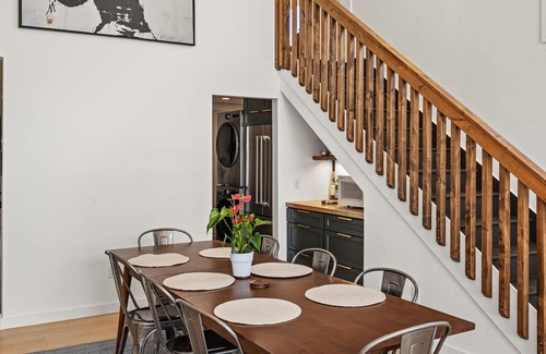 Livingston House | NEW River Island Retreat, unique industrial style modern on the Yellowstone