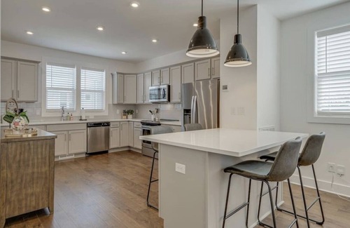 Madison House | New Rooftop Deck Home in Nashville-Ping Pong Table