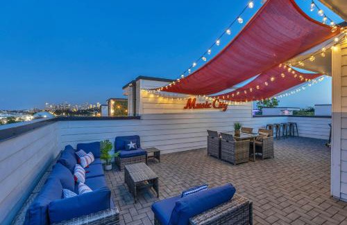 Haynes Area House | New Rooftop with city views game room DT Nash