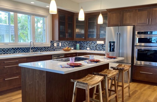Ewa House | New - Sandy Beachfront House! Work & Play in Paradise.