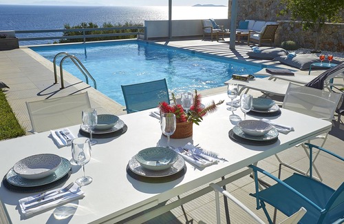 Katakali Villa | New Sea Side Villa with private pool and great views. Amazing for families