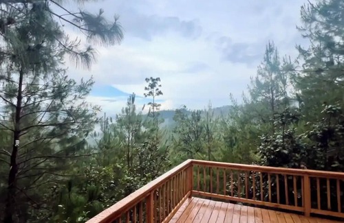 San Jose del Pacifico Ski Chalet | New Secret Chalet in Magic Forest with Starlink