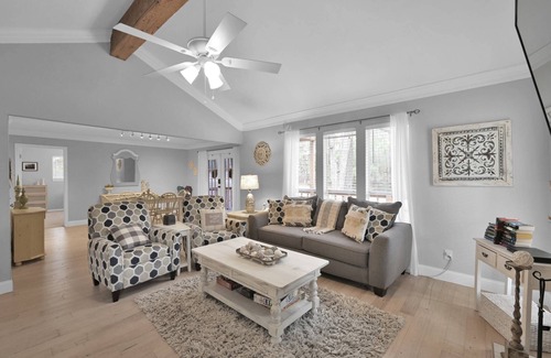 Cape Royale House | NEW! Serene home with private deck, mins to Lake Livingston, nature trials, & more!