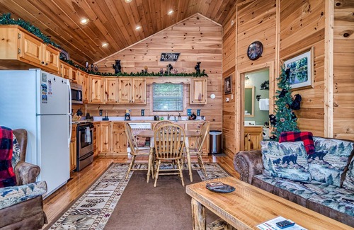 Wears Valley Cabin | NEW! Snuggle Bear Cabin in the Heart of the Smokies!