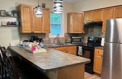 Thornhurst House | NEW! Spacious house close to pool and lake, A/C, Firepit, Game room