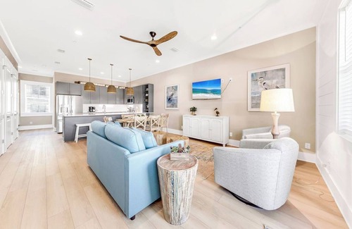 Gulf Shores Cottage | NEW! Steps to the Beach! Pool! Sleeps 12