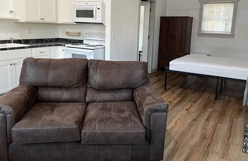 Spindale Apartment | New Studio with kitchen & full-size appliances.