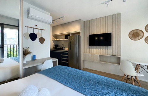 Campo Belo Apartment | New, stylish and cosy apartment 10 min from Congonhas Airport - São Paulo