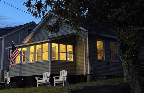 Old Lyme Cottage | NEW this summer! Sunny beach house in Point O' Woods with stunning water views!