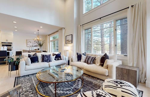 Mammoth Lakes House | NEW! Timbers #12 (4-Bedroom Townhouse) with Pool and Golf Course view