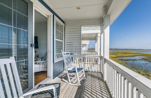 Bonito Boathouses House | New to rental market! Overlooking marina on Fripp Island