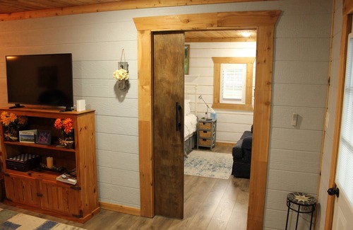 Weatherford House | New, two room detached guest suite.