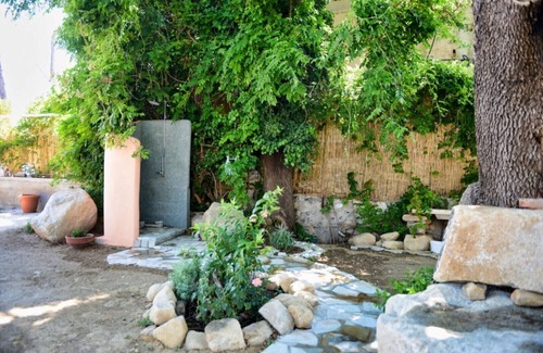 Ikaria Apartment | New,uniquely cozy!Waterfront garden, steps to beach: youtube vid:ENALIA IKARIA