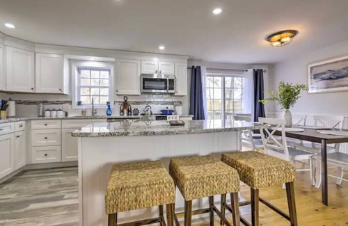 Old Mystic House | NEW! Updated Mystic Home w/Sauna, Hot Tub & Deck
