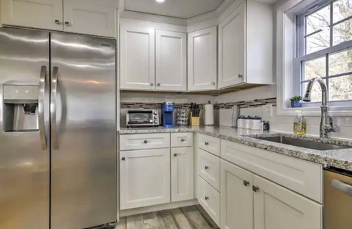 Old Mystic House | NEW! Updated Mystic Home w/Sauna, Hot Tub & Deck