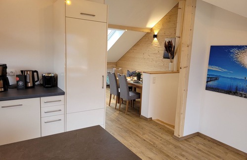 Grassau Apartment | New vacation apartment 75 sqm with balcony, up to 4 persons, 2 sep. Bedroom