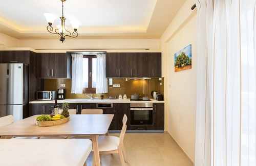 Kirianna Villa | New Villa Katifes w/Private Pool, with Amazing Views of the Sea, 7km to beach