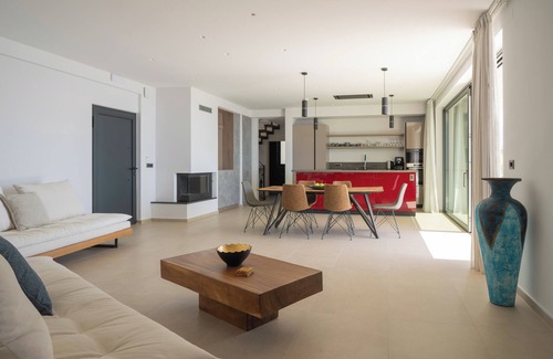 Mariou Villa | [NEW] Villa Meraki, panoramic Seaview w/infinity pool
