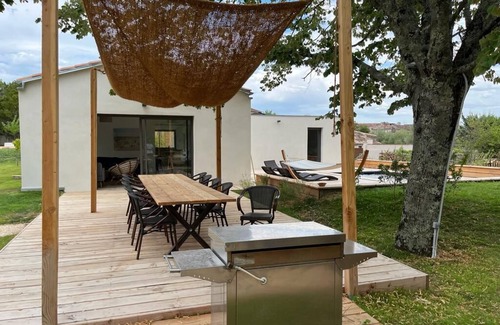 Vagnas Villa | New villa Sud Ardèche in Vagnas, near Vallon Pont d'Arc