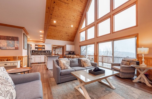 Mountainside House | New! Viva Vista: Lake Access, Hot Tub, Dogs OK!