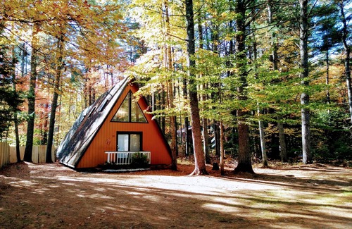Center Conway Ski Chalet | New winter outdoor space