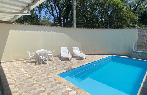 Maranduba House | New yellow house.- House 200 meters from Maranduba beach