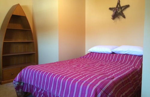 Bristol Cabin | Newfound Lake Upstairs 2 Br W/Private Roof Deck Across From Cummings Beach