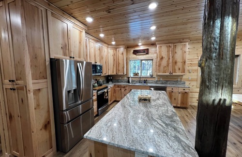 Island Park Cabin | Newly built cabin with hot tub