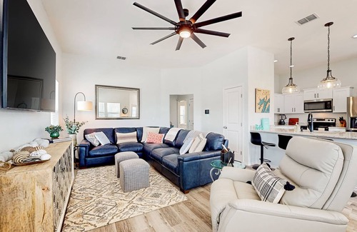 Rockport House | Newly built coastal retreat - enjoy water views, outdoor entertaining, and more