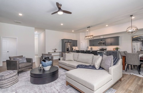 Columbia House | Newly Built Home w/Fresh Design!