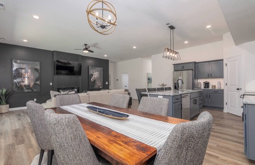 Columbia House | Newly Built Home w/Fresh Design!
